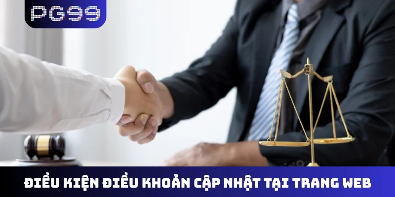 Điều kiện điều khoản cập nhật tại trang web