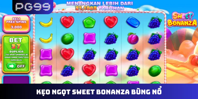 Kẹo ngọt Sweet Bonanza bùng nổ