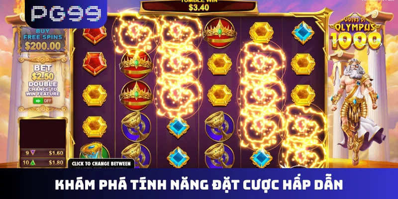 Khám phá tính năng đặt cược hấp dẫn